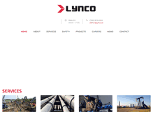 Tablet Screenshot of lynco.ca
